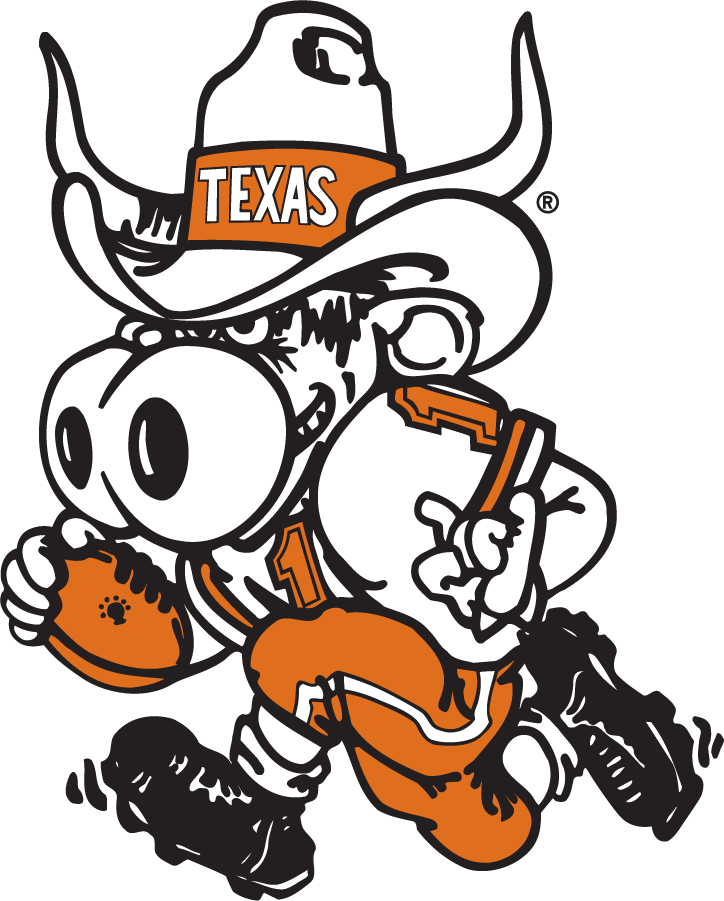 Texas Longhorns 1983-2004 Mascot Logo diy iron on heat transfer
